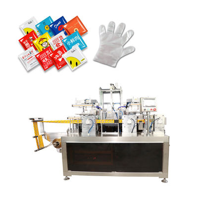 Качество  Automatic Packaging Folding And Sealing Machine Aesthetics PE Gloves Фабрика