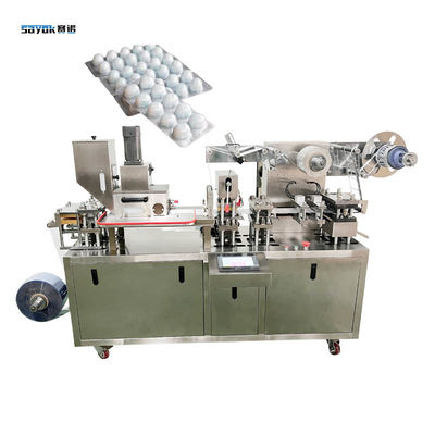 Качество  380V Thailand Alcohol Cotton Ball Blister Packing Machine Flat Plate Type Фабрика