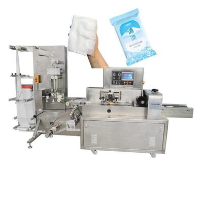 Good price Полностью автоматизированная линия производства охлаждающих салфеток, обеспечивающая точный контроль и масштабируемую производительность для различных производственных нужд онлайн