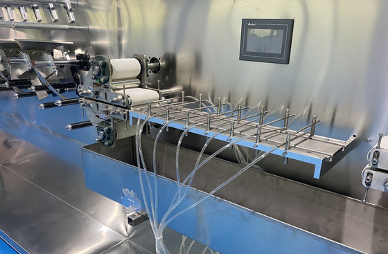 Высокоскоростная машина для производства детских влажных салфеток, упаковка 30-120 шт.