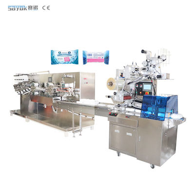 OEM Multi Material Wet Wipes Packing Machine For Floor Cleaning Mechanical Driven Type (Многоматериальная упаковочная машина для моющих салфеток для уборки полов)