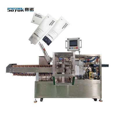 Convenient Cleaning Gel Tube Cartoning Machine For 220V 50/60Hz Power Source Type